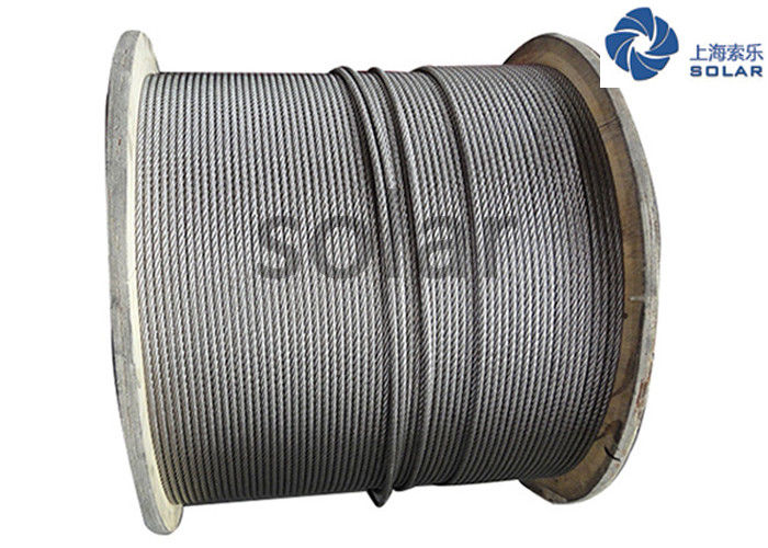 8mm- 72mm Special Wire Rope 19x7 18X7+IWS For Building And Industrial Cranes
